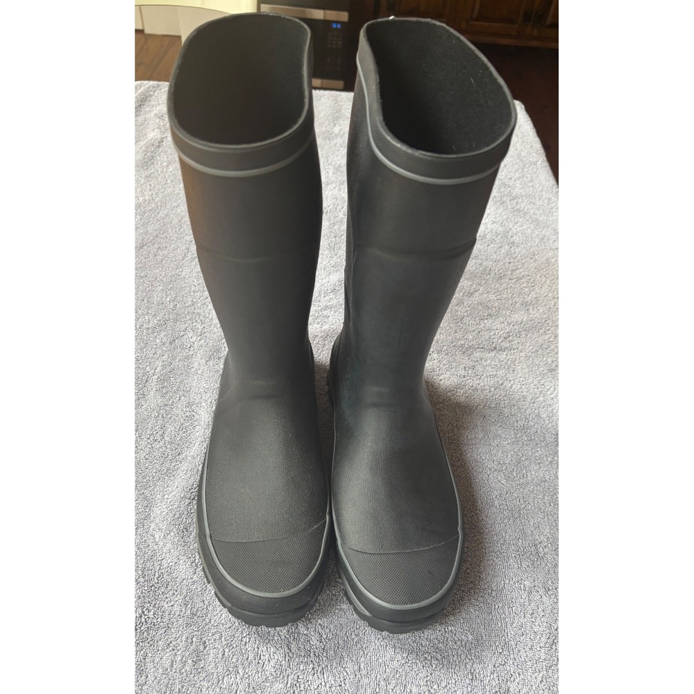 Mens Premium Mid-Black Rubber Rain Boots Size 9-Western Chief Brand